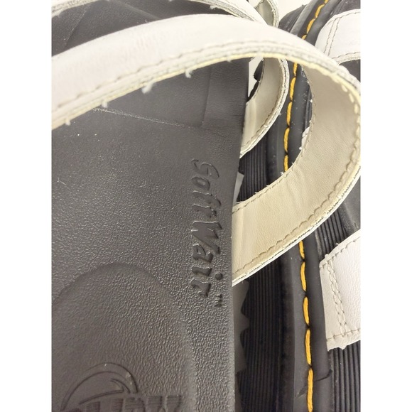 Dr Doc Martens Blaire Women's Size 8 Leather Strappy Platform Gladiator Sandals - Picture 9 of 10